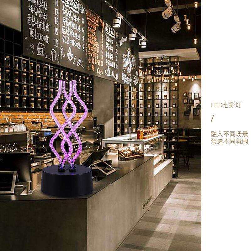 会跳2019舞灯亚的意克力台灯棍七彩创小夜灯旋转小夜灯棍灯酒吧灯