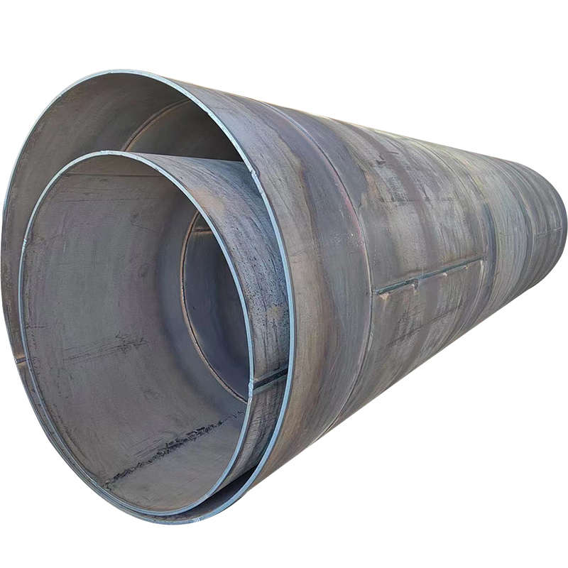 大口径厚壁丁字焊钢护筒定制桥梁打桩钢管防腐钢护筒工地管道钢管