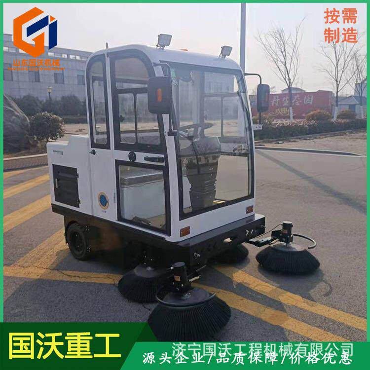 车间驾驶扫地机道路清扫车图片小型扫路机视频