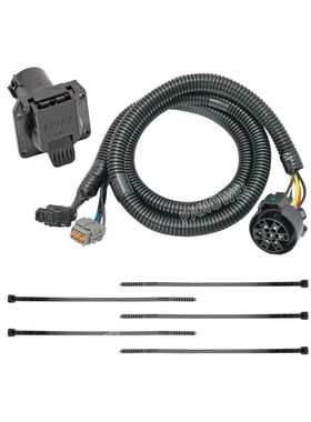 7针＋43534电源线  56226美式线束118281 118282连接器拖车