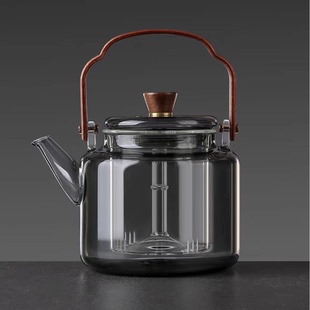 防爆高硼硅玻璃煮茶壶具电陶炉泡煮茶器家用套装 2025新款 烧水加厚