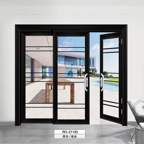 阳台PT折叠门PD门推拉门平开门三联动双层玻璃厨房卫生间移门厂家 - 封面