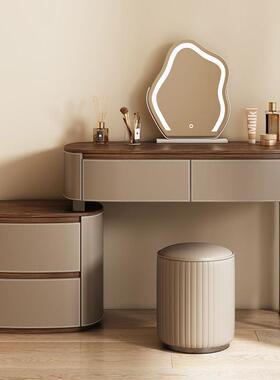 2025新款全实木床头柜梳妆台一体小户型卧室现代卧室简约收纳TTω
