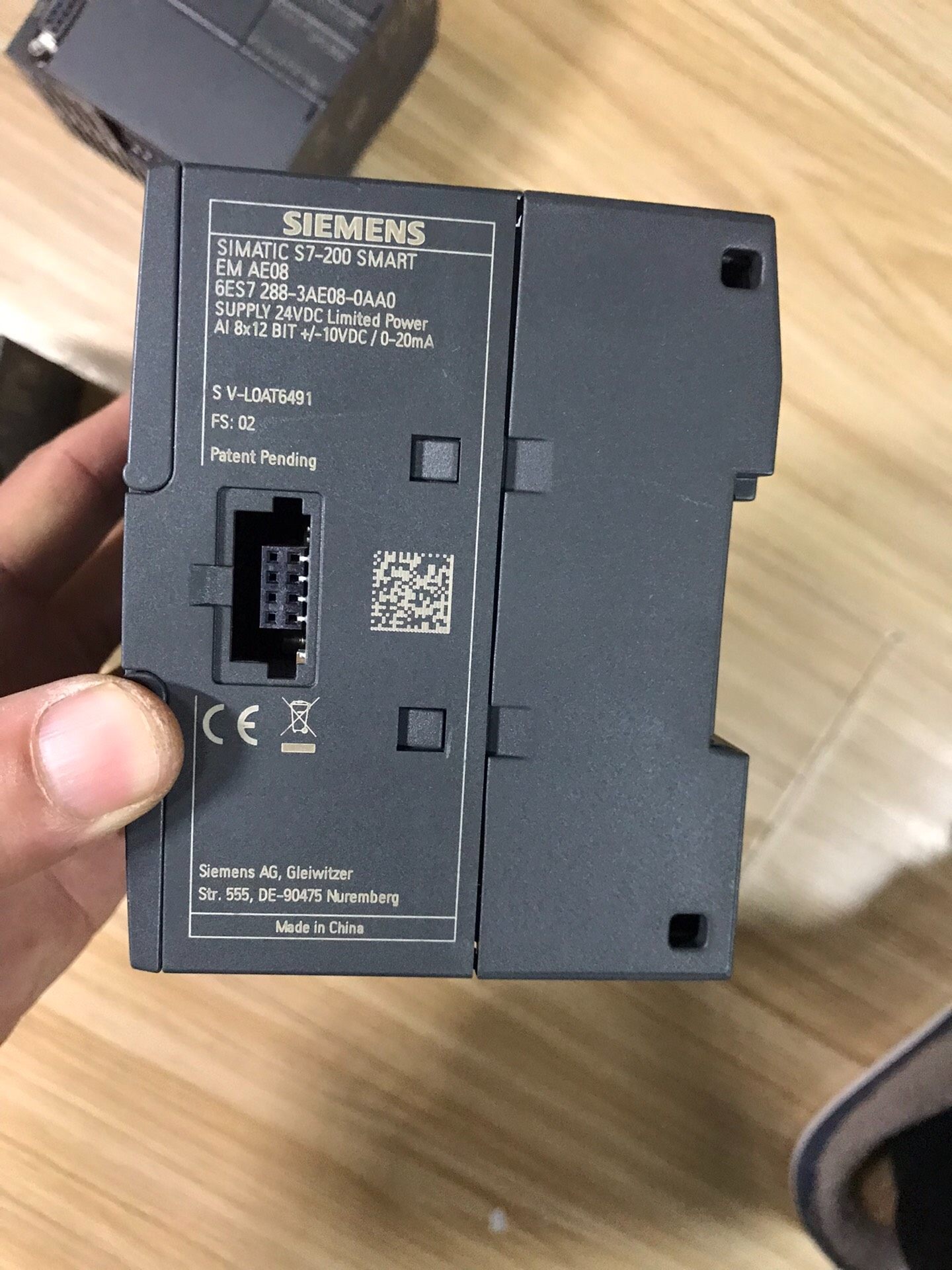 西门子6ES7 288-3AE08，装柜充新功能包好