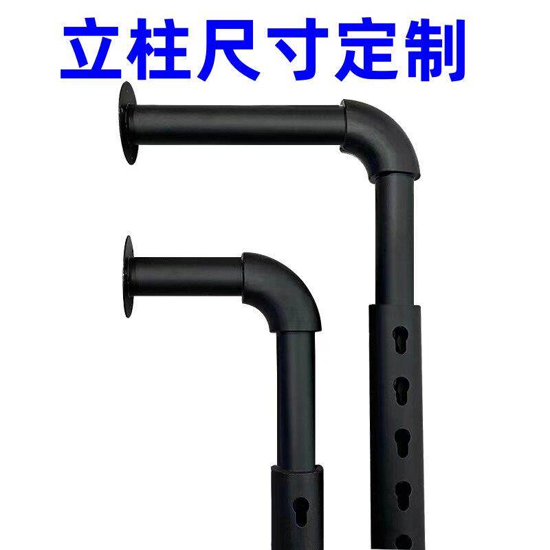 布定制料样品架样布架纺织面料货架布匹挂杆葫芦立柱黑色展示架
