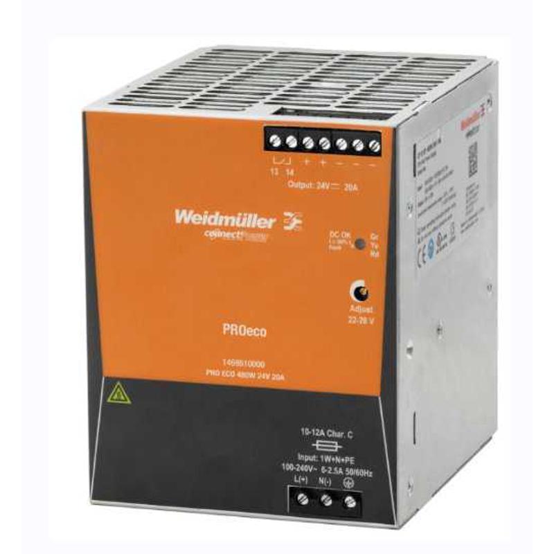 Weidmüller/魏德米勒 1478190000 电源PRO MAX3 480W 24V 20A