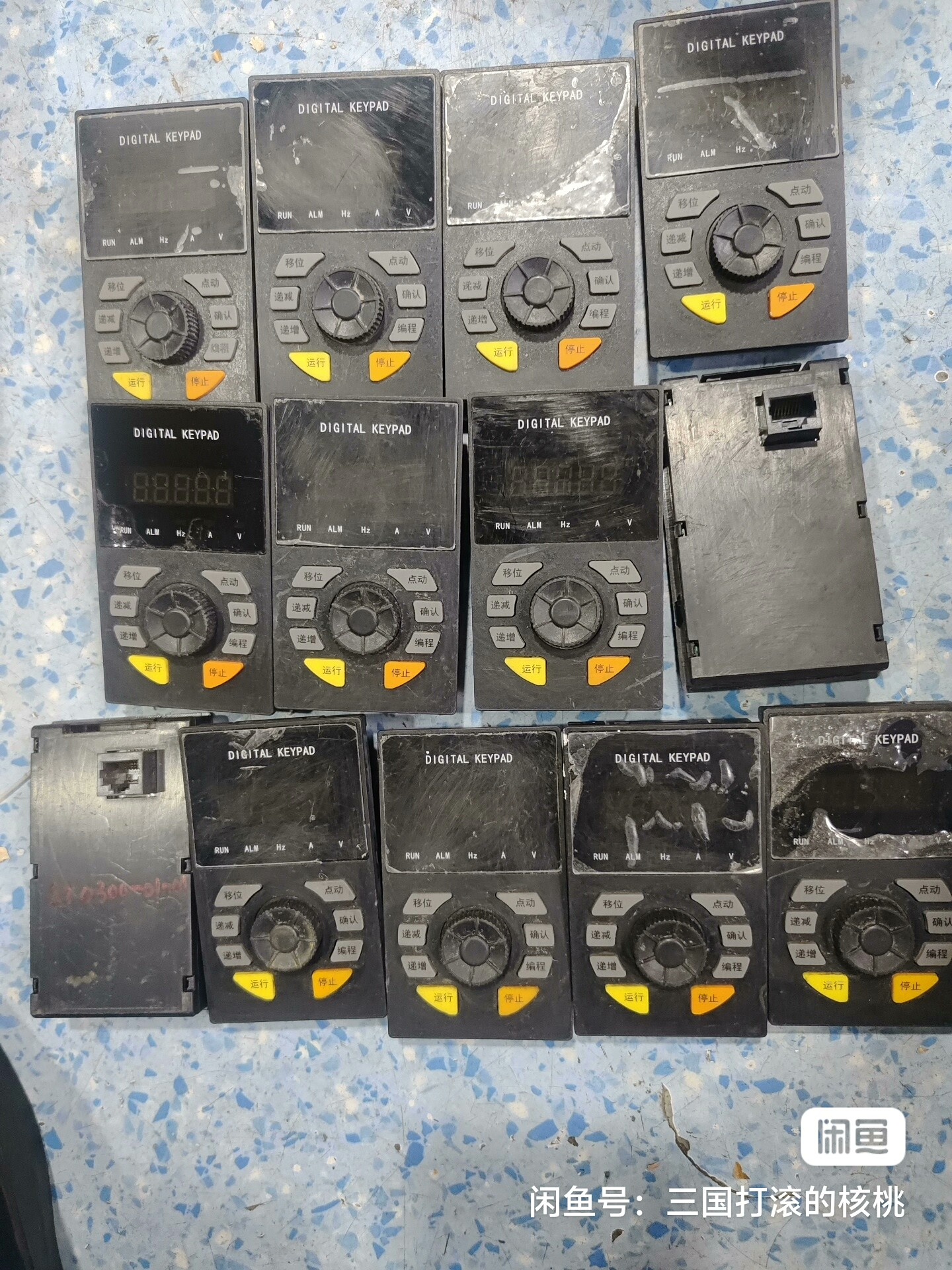 亿启变频器面板。YQ300。二手拆机功能包好成色如图。