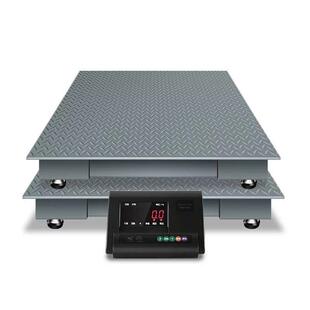 现货供应1~5吨电子地磅高精度电子地磅秤2.2*4米大台面电子地磅秤