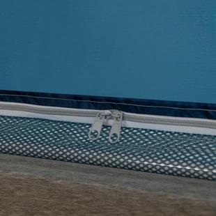 205新款 双门拉链蚊开帐卡通儿童方防SFN摔加密帐烤漆支架方顶蚊2