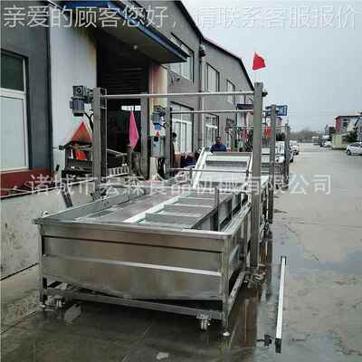 全自线动龙门架提升解冻鸭脖爪鸡ATQ背解冻鸡电加热冻盘缓化解冻