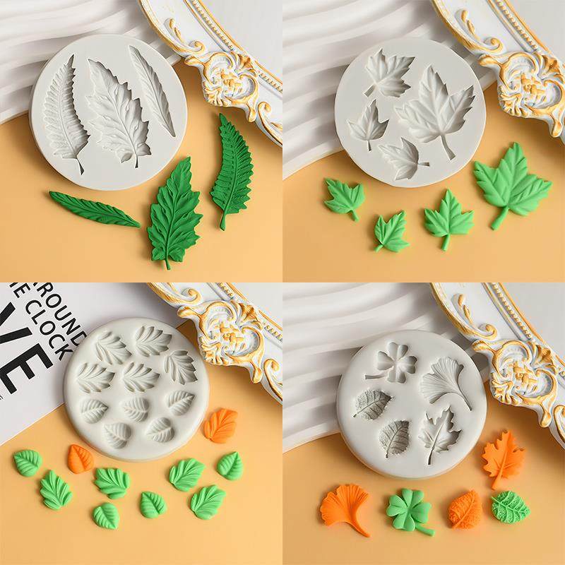 DIY叶子造型硅胶模具蛋糕装饰摆件树叶枫叶巧克力翻糖烘焙模具,厨房/烹饪用具,烘焙模具,淘宝优惠券,粉丝福利购,淘宝优惠卷