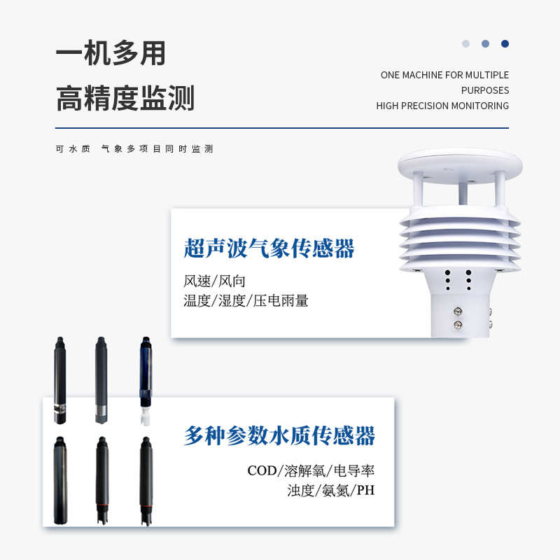 水质监测站一体化河道水产养殖小型水质在线监测站自动水质监测仪