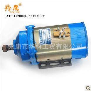 羚鹰48V1200W载货三轮车 大功率有刷直流串励电机