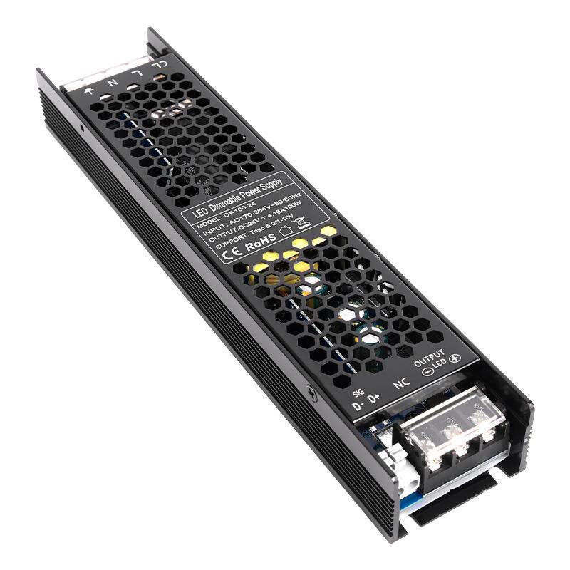 0-10v可控硅调光开关电源led灯条灯带箱100W恒压12V24V驱动变压器