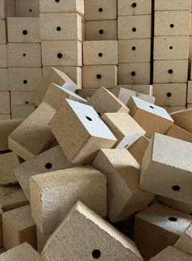 木托盘脚mxj-0墩免熏蒸花墩木屑刨墩木墩  木块脚脚墩锯末墩