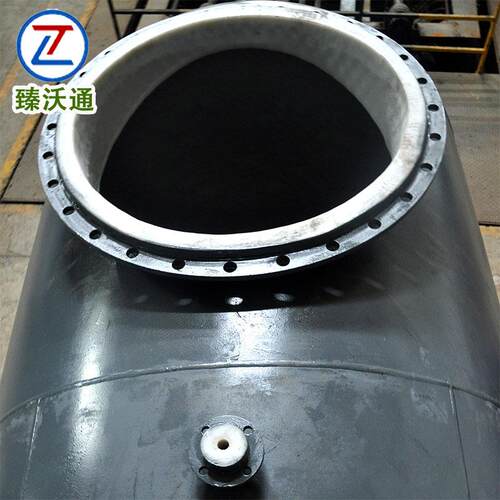 钢衬四氟储罐罐体衬PTFE 管道内衬塑料防腐pp/PO可选厂家供应立式