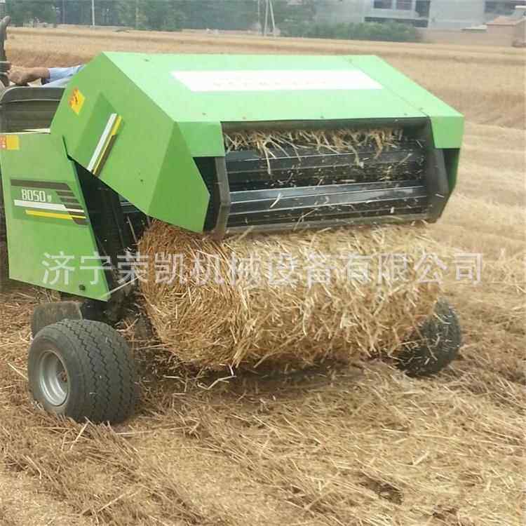 河南麦秸捡拾打捆机 全自动小麦秸秆收割打捆机 玉米秸秆粉碎打捆