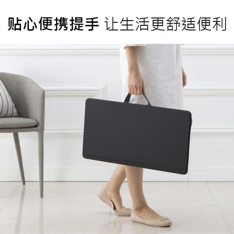 多功能随身笔记本膝上桌 双面使用车载电脑办公桌 便携床上小桌子