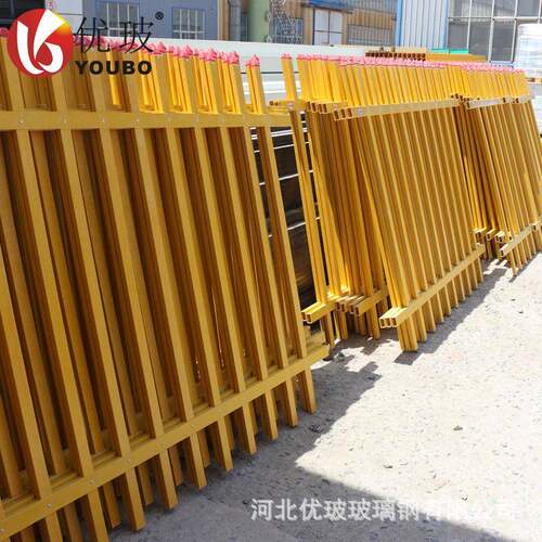市政道路护栏玻璃钢防护玻璃钢围栏电力变压器护栏