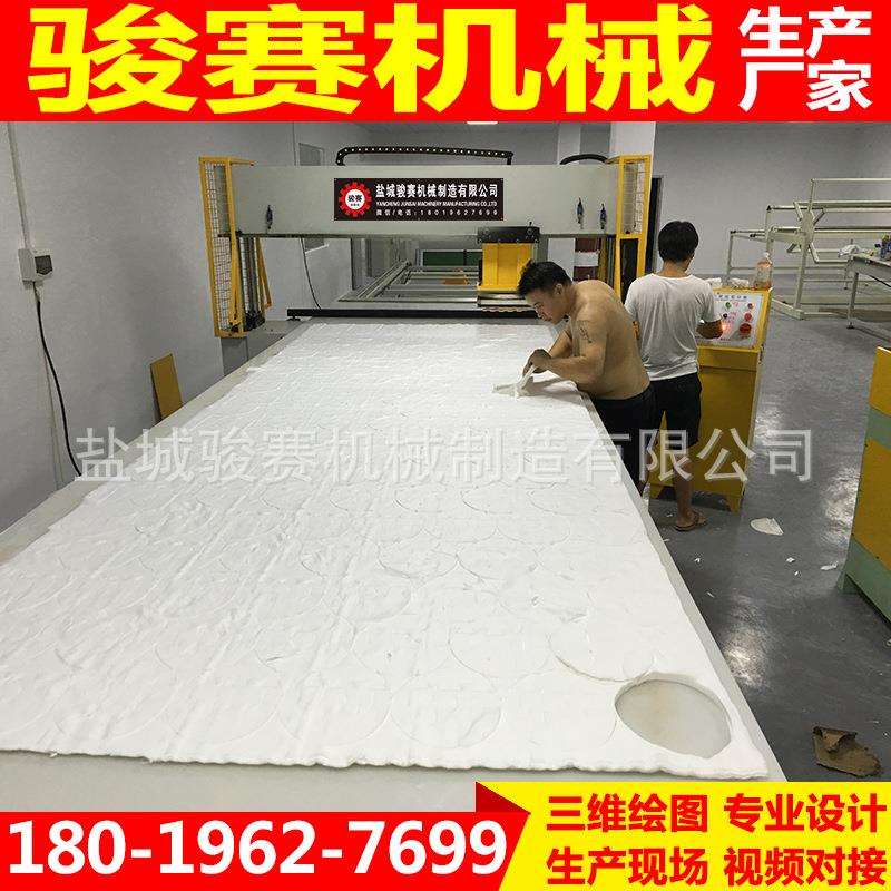 现供货鞋应巾片盐城骏赛擦巾美容湿巾洗面巾裁断机下料机冲床图片