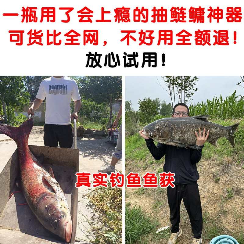 鲢鳙小药诱食剂饵料浮钓鱼胖头鱼花白鲢专用野钓助吸饵剂浮钓链镛