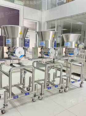 型NSNl连续式肉饼成设备作 月亮虾制饼江西肉饼汤加工猪肉饼捏造