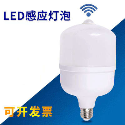 红外人体感应灯泡LED厕所卫生间客厅玄关过道楼道阳台院子门口灯