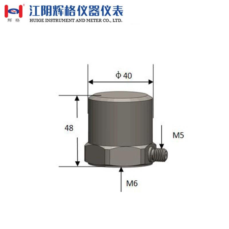 HGA25C10压电式加速度振动传感器(IEPE)高灵敏度传感器全国包邮