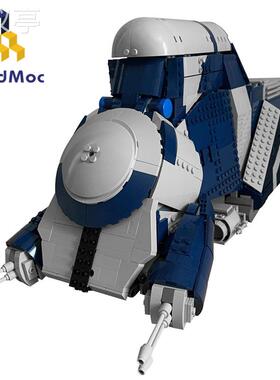 MOC-52035小颗粒兼容星球大战-鸭子兵车儿童拼搭玩具积木摆件