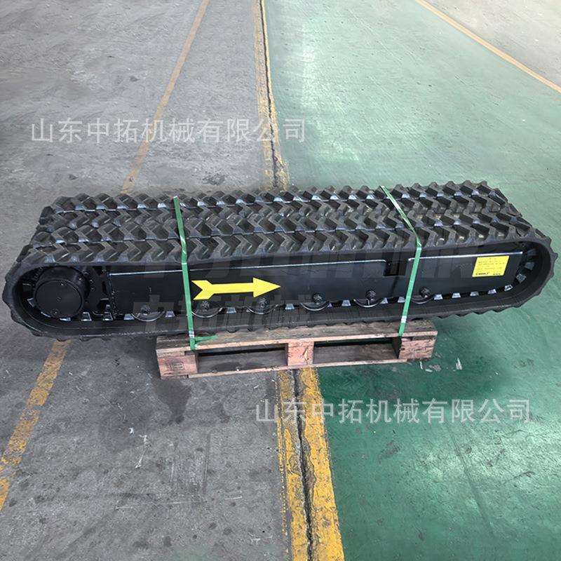 全地形钢制橡胶履带底盘液压遥控矿用农用机械大型总成工程车