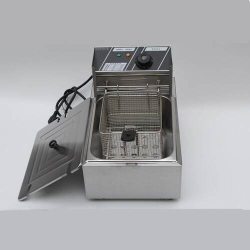 厂家直销81炸炉单缸油炸机商用电炸锅6L关东煮机串串丸子机煮面炉