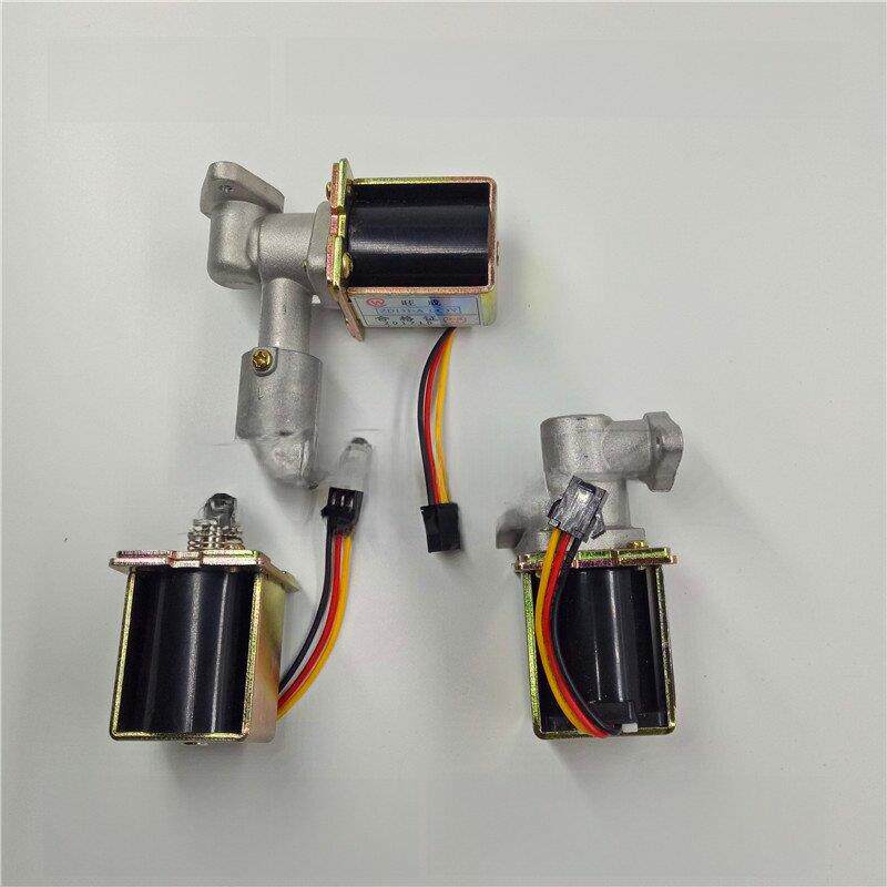 燃气灶 炉具通用型弯头3V电磁阀自吸阀型熄火保护煤气灶灶具脉冲
