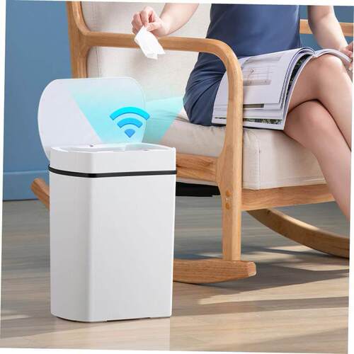 15/18L Smart Sensor Trash Can Automatic Electric Trash Bin