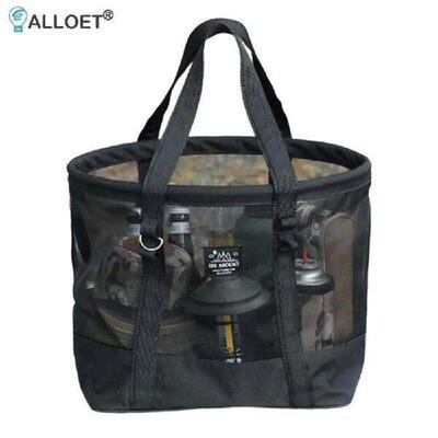 Outdoor Mesh Tote Bag Large Capacity Mesh Top-Handle