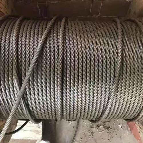 排山钢丝绳工地专用外架用固定捆绑黑色涂油12mm/14mm/16mm/18mm