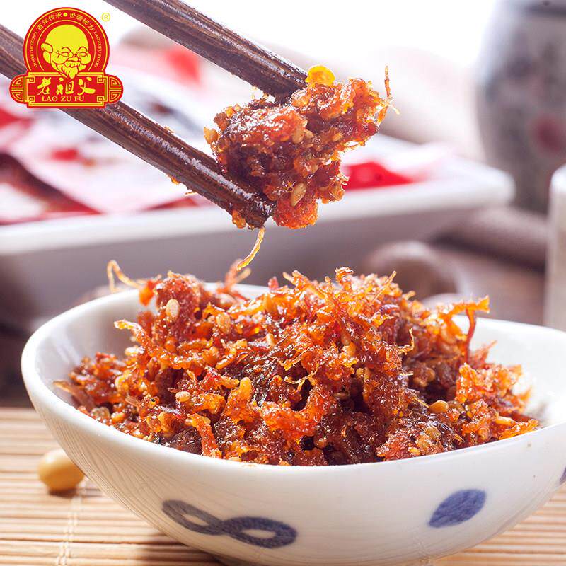 老祖父灯影牛肉300g*4袋成都五香麻辣牛肉丝休闲四川特产零食礼品