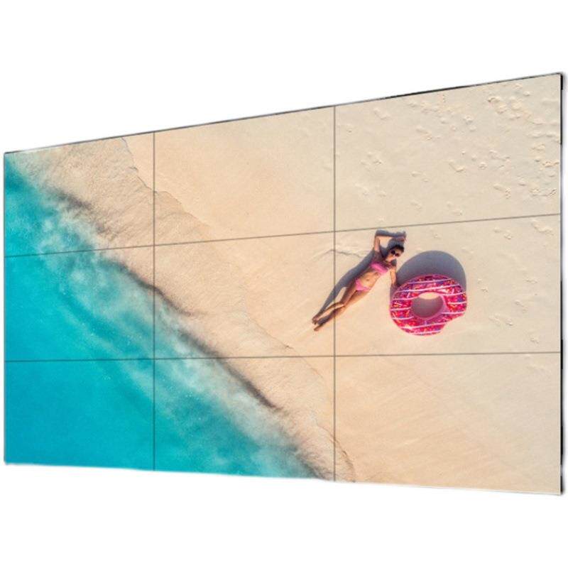 46寸0.88mmLCD液晶拼接屏电视墙会议室大屏幕监控用显示屏广告机