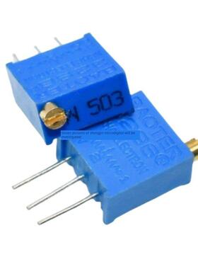 3296W可调电位器1K2K5K10K20K50K 100K500K100R 200R1M可调203