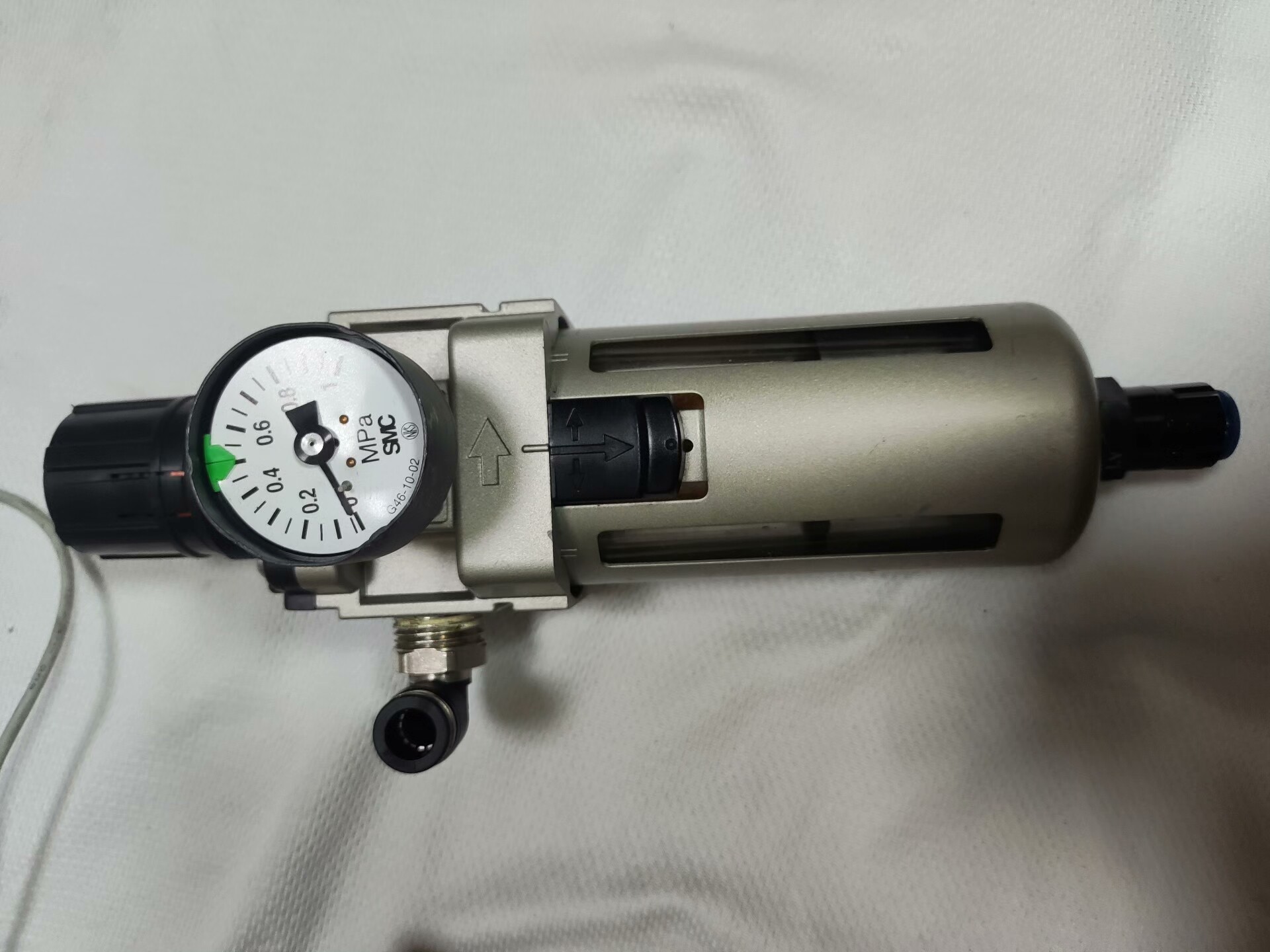 SMC空压机油水分离器AW40-04DG空气过滤器