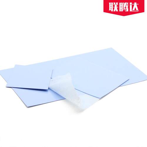 2W玻纤导热硅胶片抗撕裂散热绝缘垫片电子部件高导热材料1mm厚