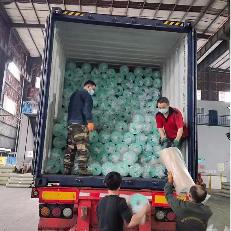 漆雾毡喷漆房过滤棉地棉阻漆网耐温玻璃纤维阻燃绿白油漆过滤棉网