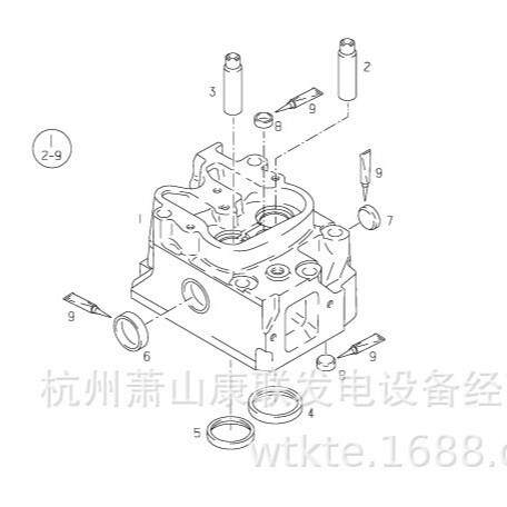 51.03203 -0184 12 气门座圈D2842LE203德国曼