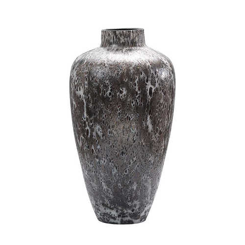 Best west 中式做旧梅花插花玻璃花瓶摆件展厅售楼处软装饰品花器