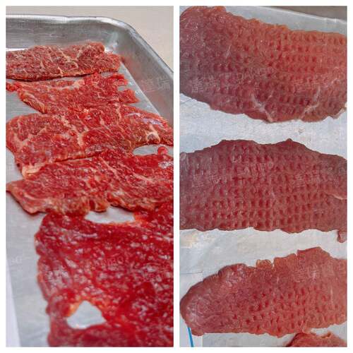W牛排嫩化松肉锤牛肉机 里脊肉嫩化断筋机 肉排全自动断筋锤松机