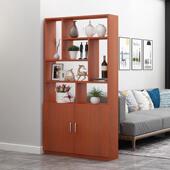 博古架简约现代客厅隔断柜玄关柜双面门厅柜鞋 柜家用书柜储物柜厂