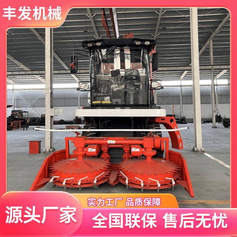 厂家直发轮式四驱玉米秸秆青储机自走式收获机皇竹草象草收获机械
