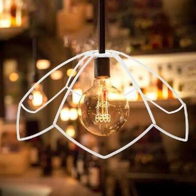 Lamp Shade Frame Rings Wire Cage Iron Wire Lampshades Frame