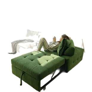 新款休闲沙发床折叠两用模块组合沙发奶油小户型单人沙发床沙发床