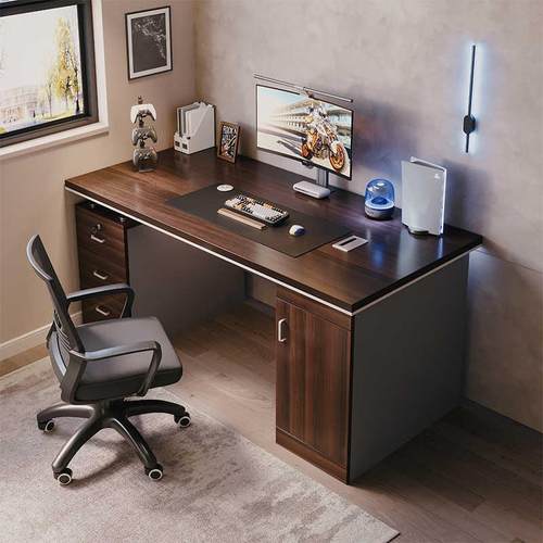 办公桌简约现代书房书桌学生家用学习桌写字桌台式电脑桌子工作台