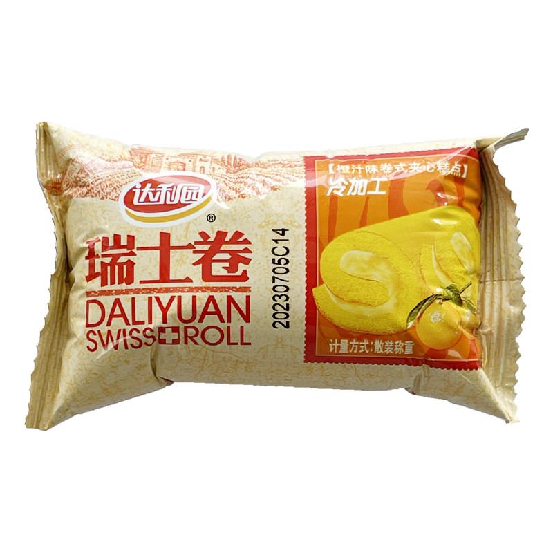 现货达利园瑞士卷散装多口味卷芯蛋糕早餐零食香甜软糕点休闲食品